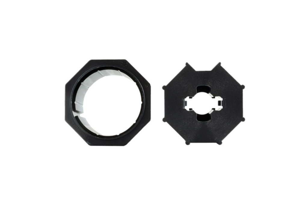 Loxone Buismotor Adapter 60mm 8-Kant