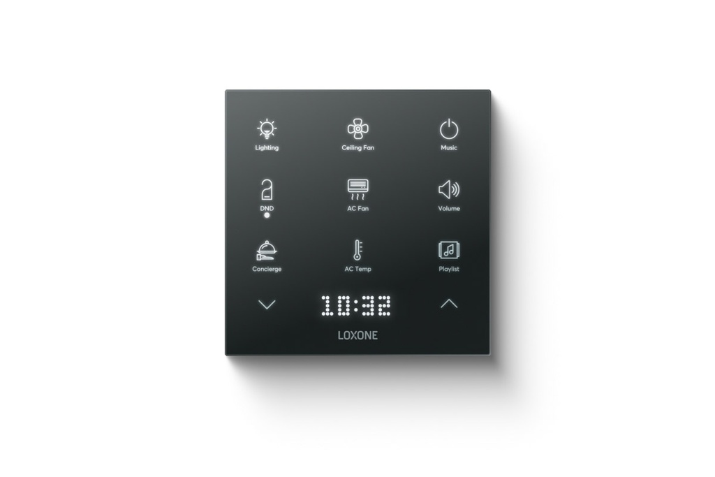 [100676] Loxone Touch Pure Flex 24V Air antraciet