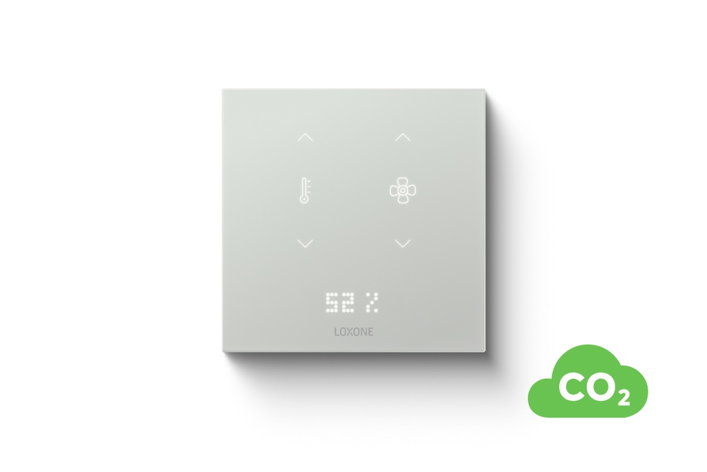 [100862] Loxone Touch Pure Flex 24V CO₂ Air Fluweelwit