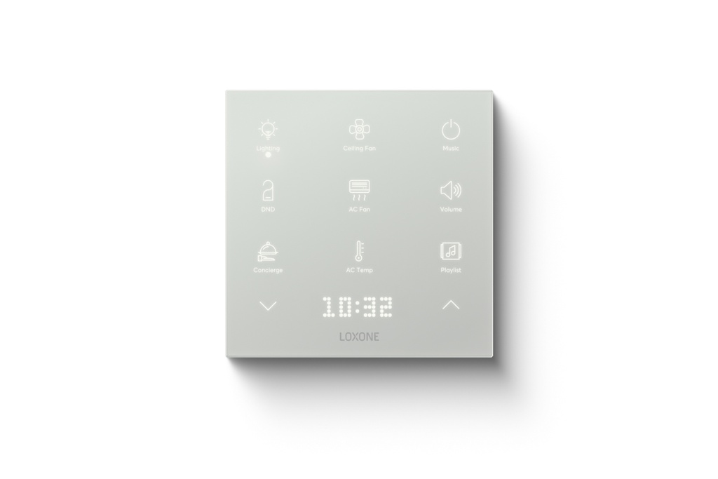 Loxone Touch Pure Flex 24V IP44 Air Fluweelwit