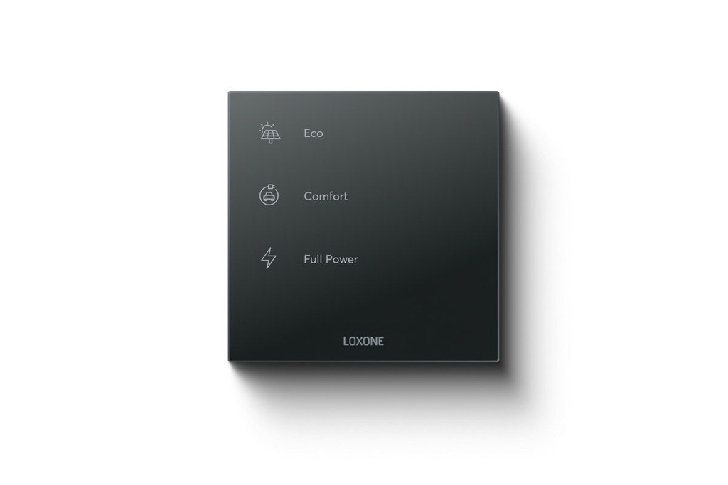 Loxone Touch Pure Flex Air Antraciet - Wallbox