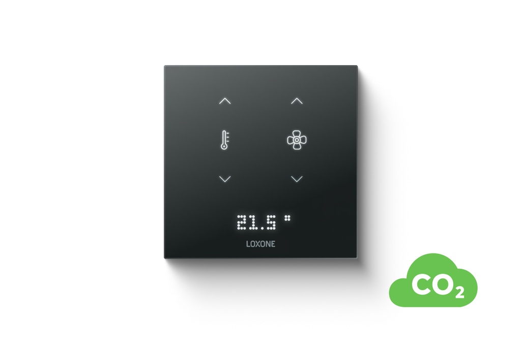 [100613] Loxone Touch Pure Flex CO₂ Tree antraciet