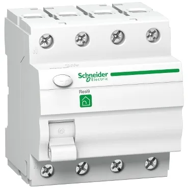 Schneider Residential - Resi9 XB Differentieelschakelaar 4P 40A 30mA - R9R01440