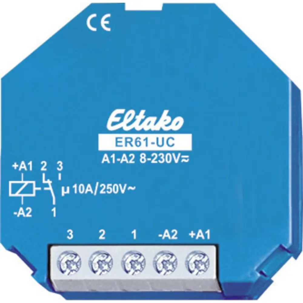 ELTAKO - Stuurrelais 10A 1wiss. - ER61-UC